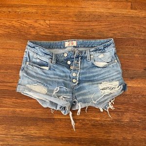 Free People Romeo Rolled Cut-off Shorts